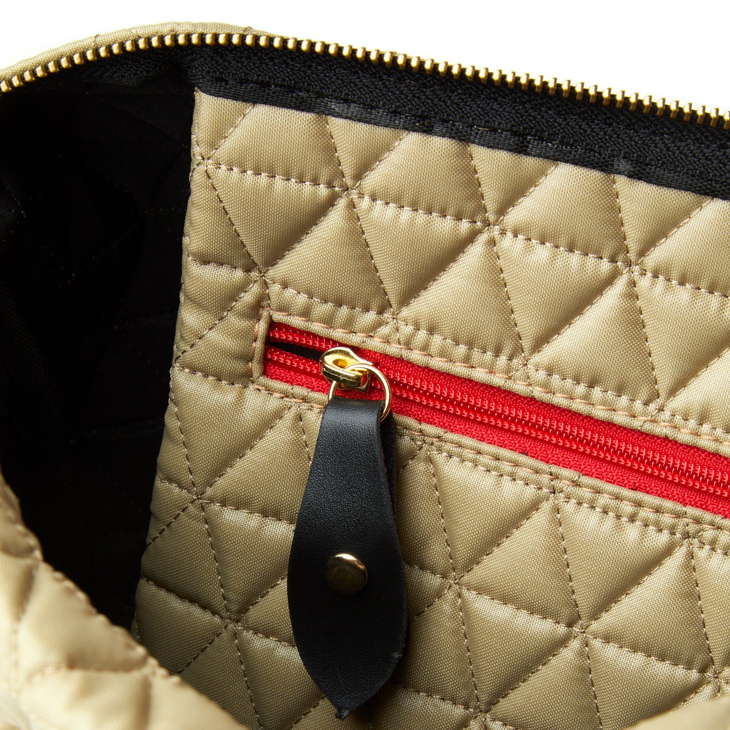 Bolsa Matelassê Media Khaki