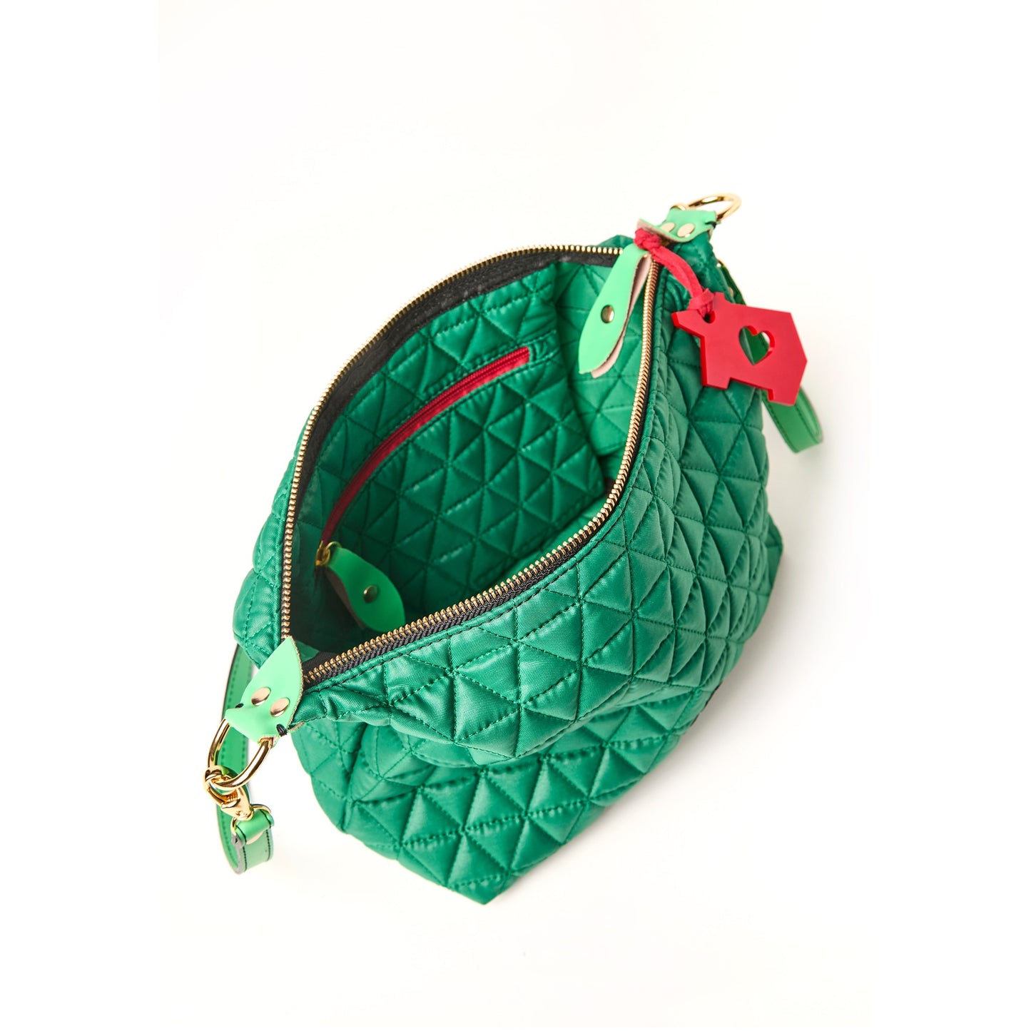Bolsa Matelassê Pequena Bandeira
