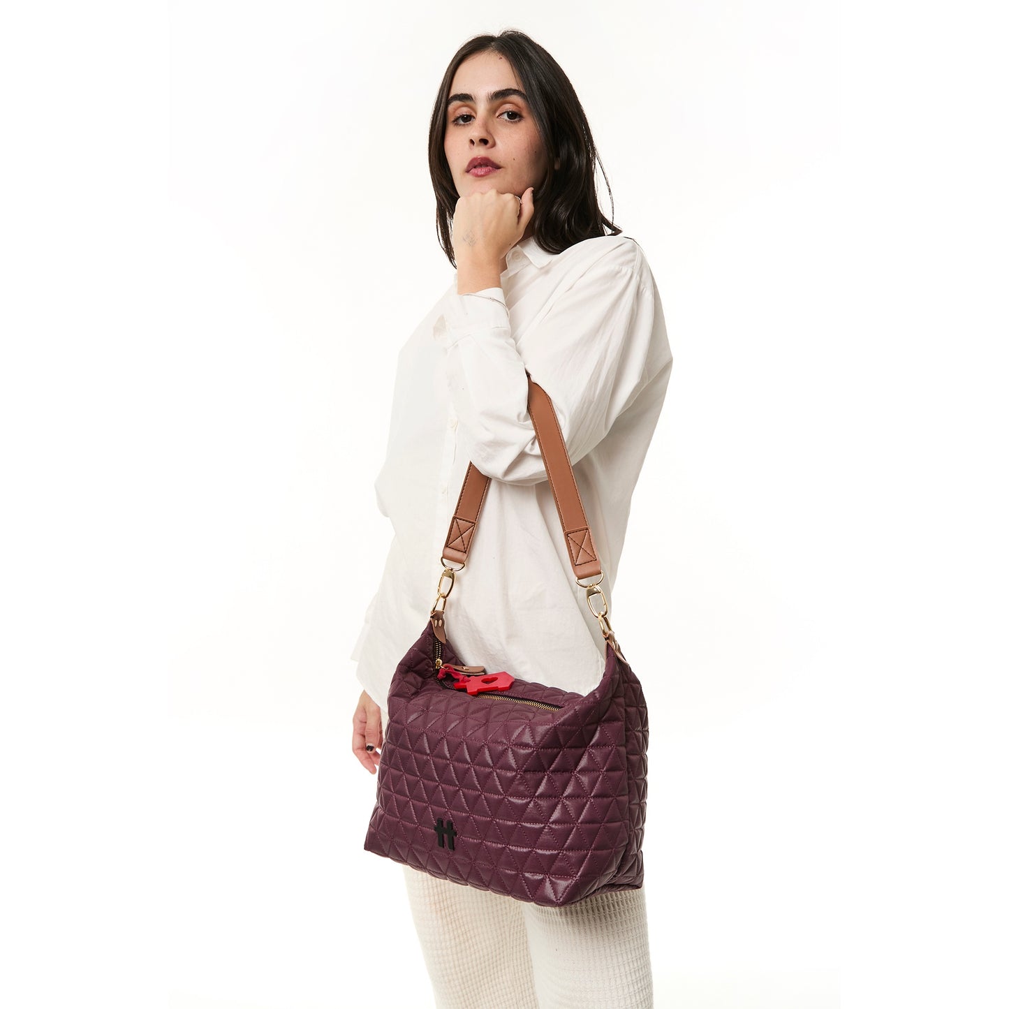 Bolsa Matelassê Media Bordo