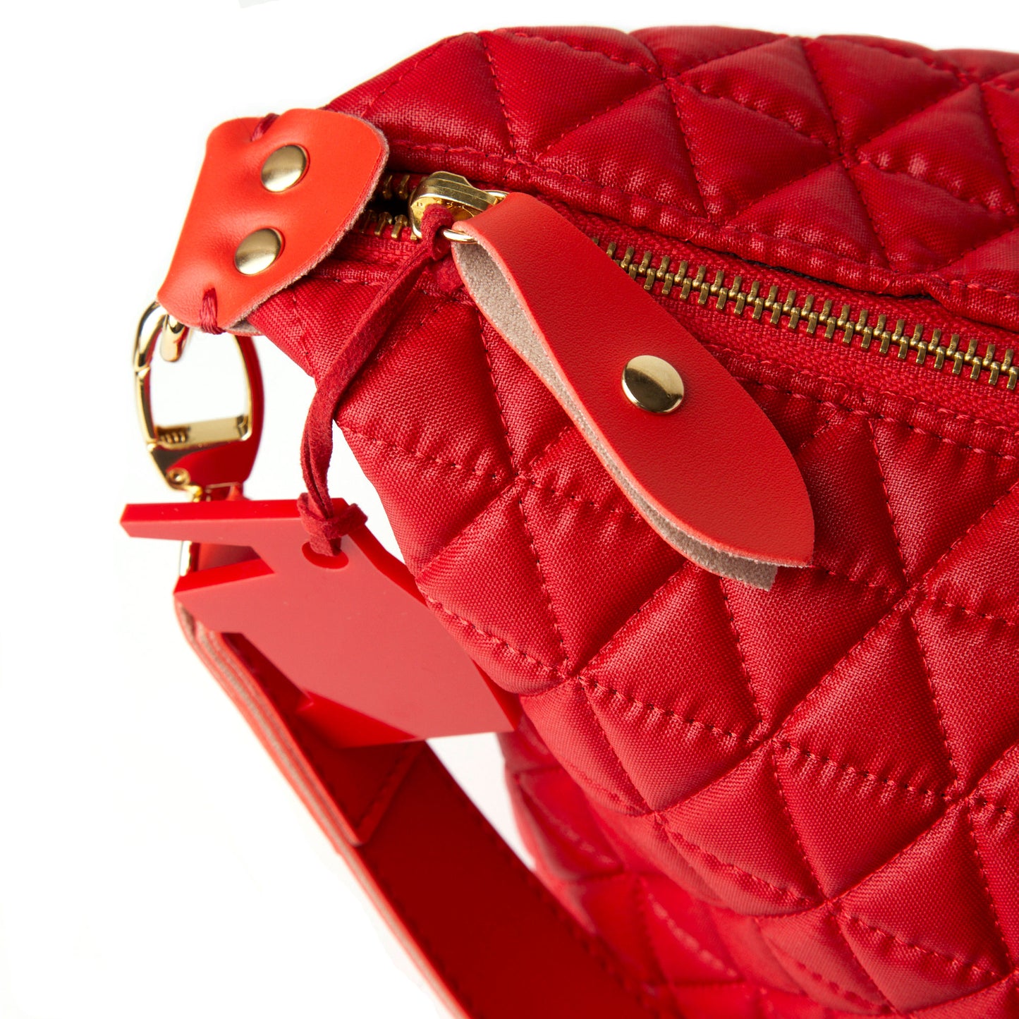 Bolsa Matelassê Media Vermelho