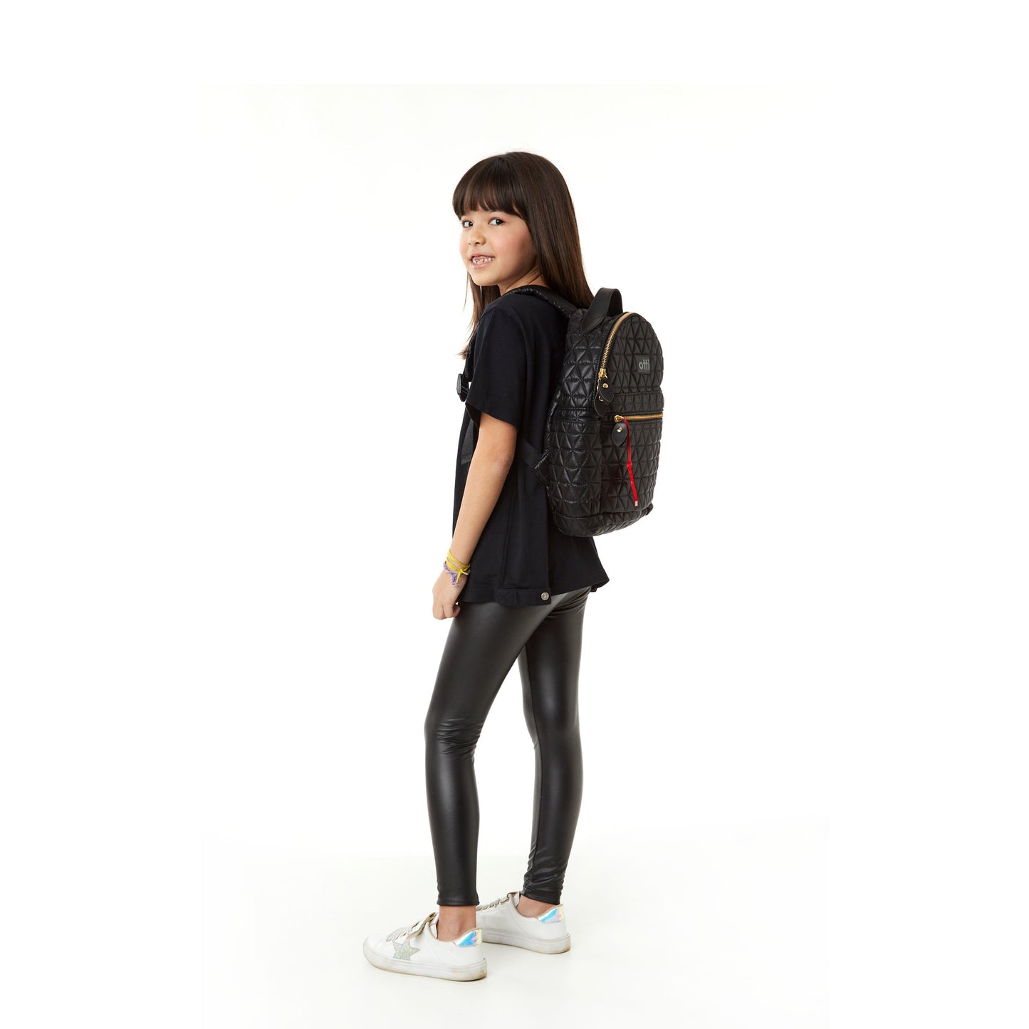Mochila Pequena Matelassê Preto