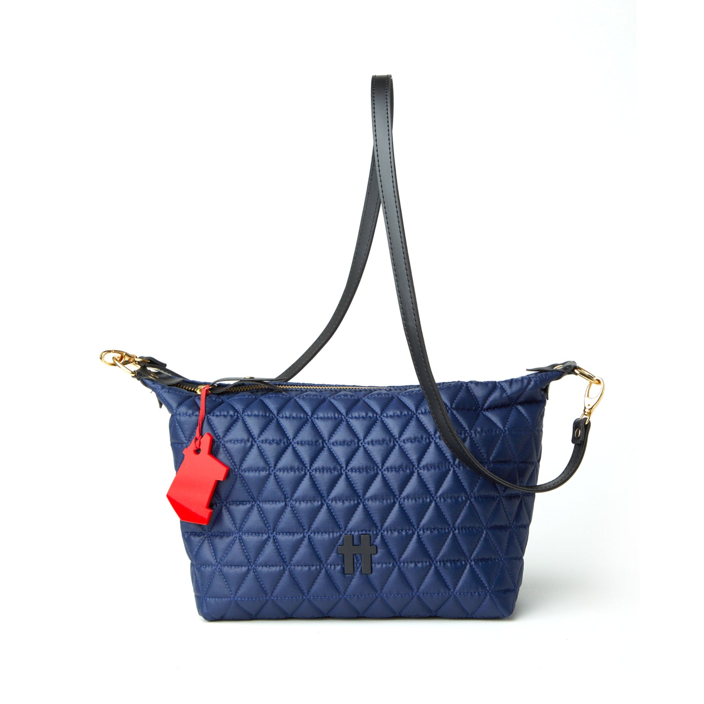 Bolsa Matelassê Pequena Azul Marinho