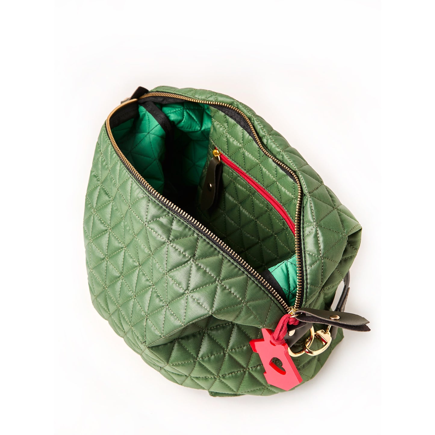 Bolsa Matelassê Media Oliva