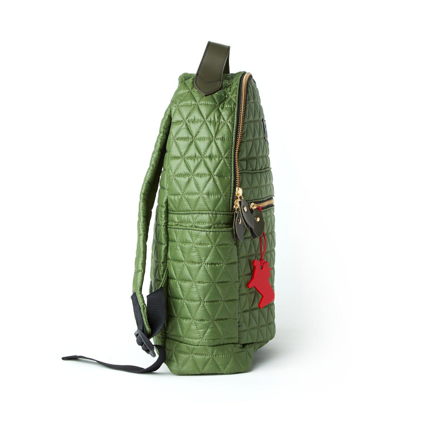 Mochila Media Matelassê Verde Equipamento