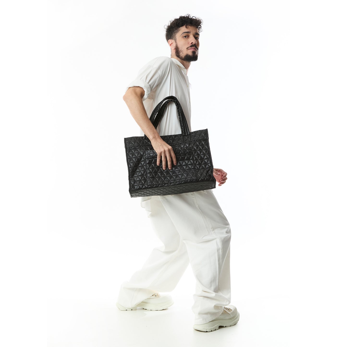 Tote Matelasse Preto