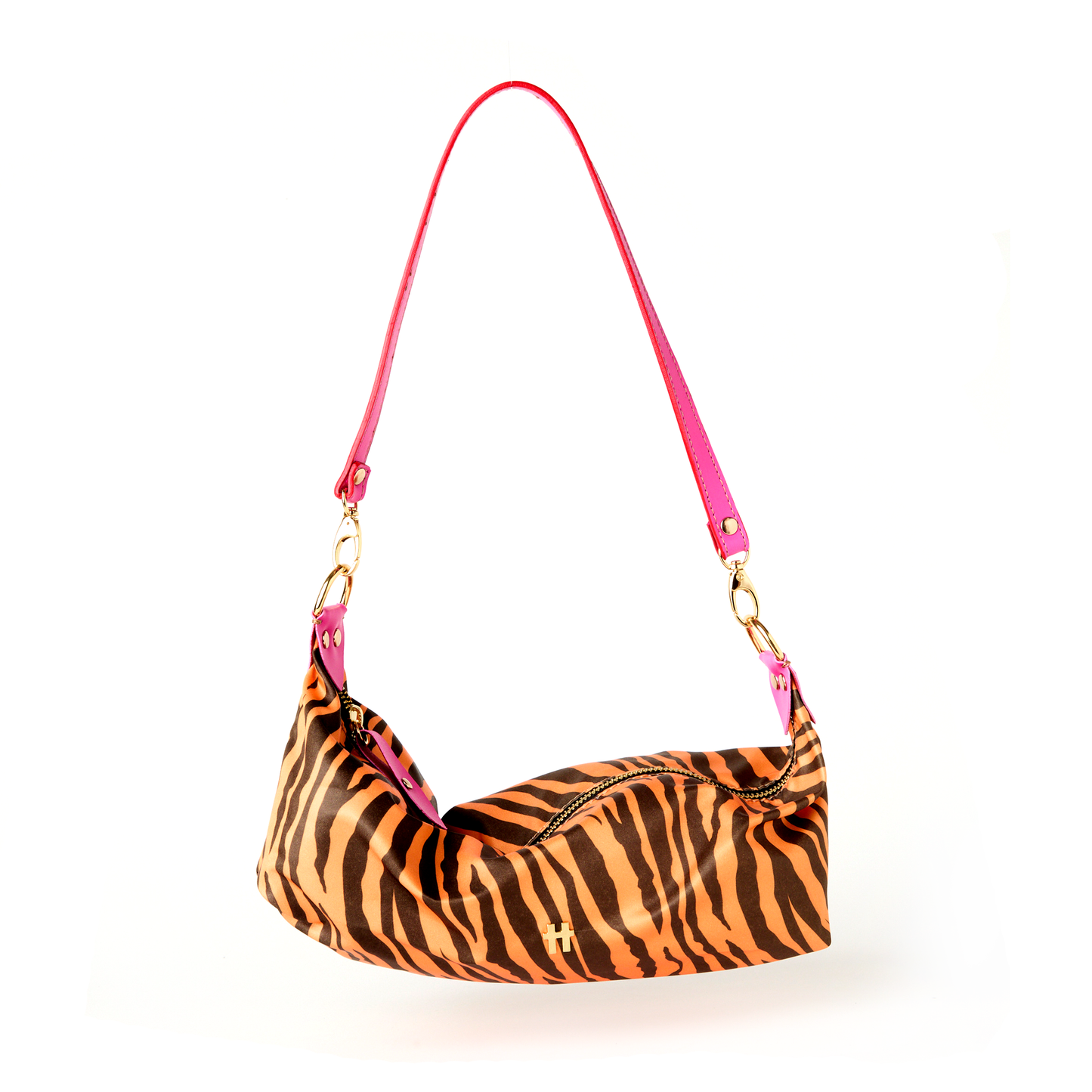 Bolsa Meia Lua Jungle Caramelo