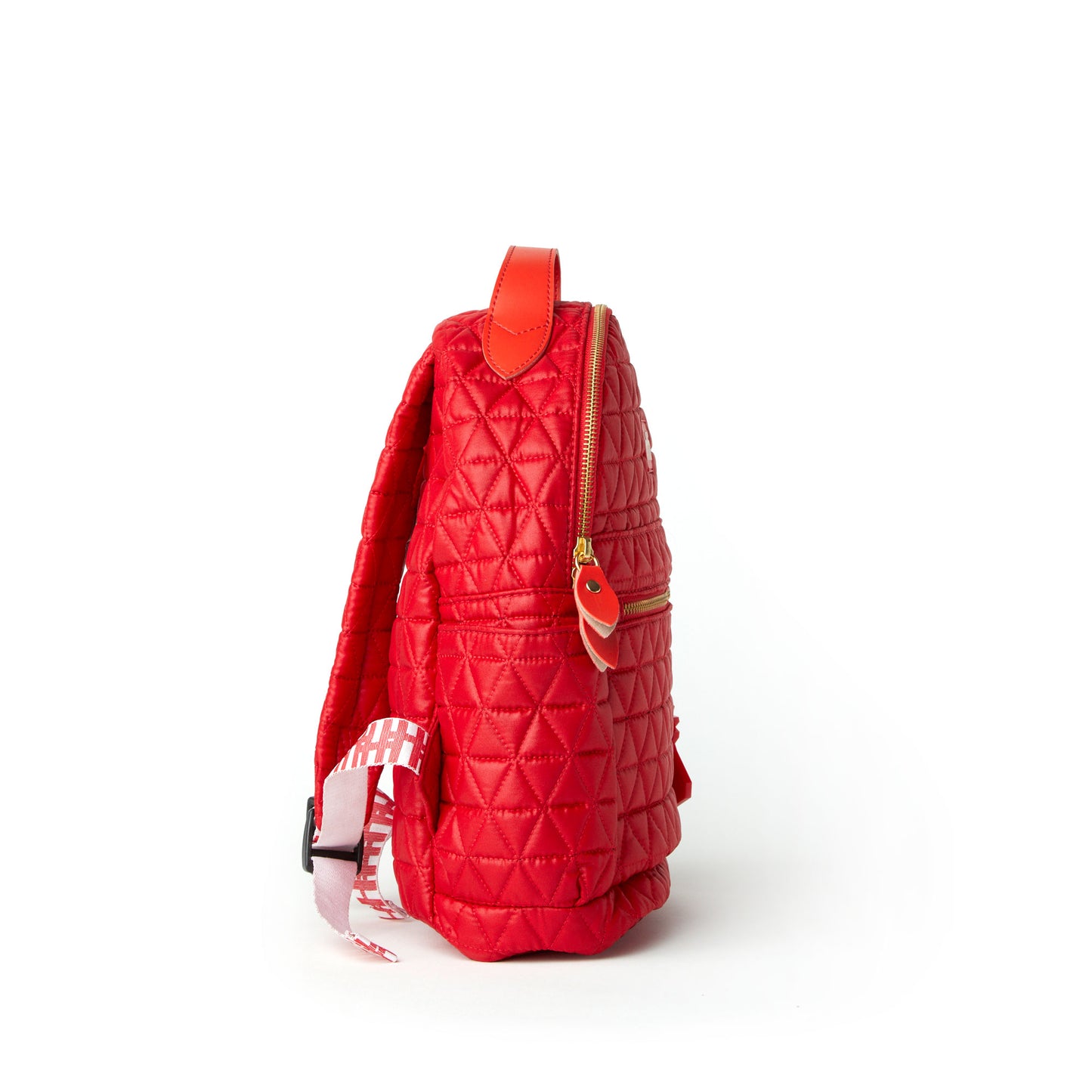 Mochila Pequena Matelassê Vermelho