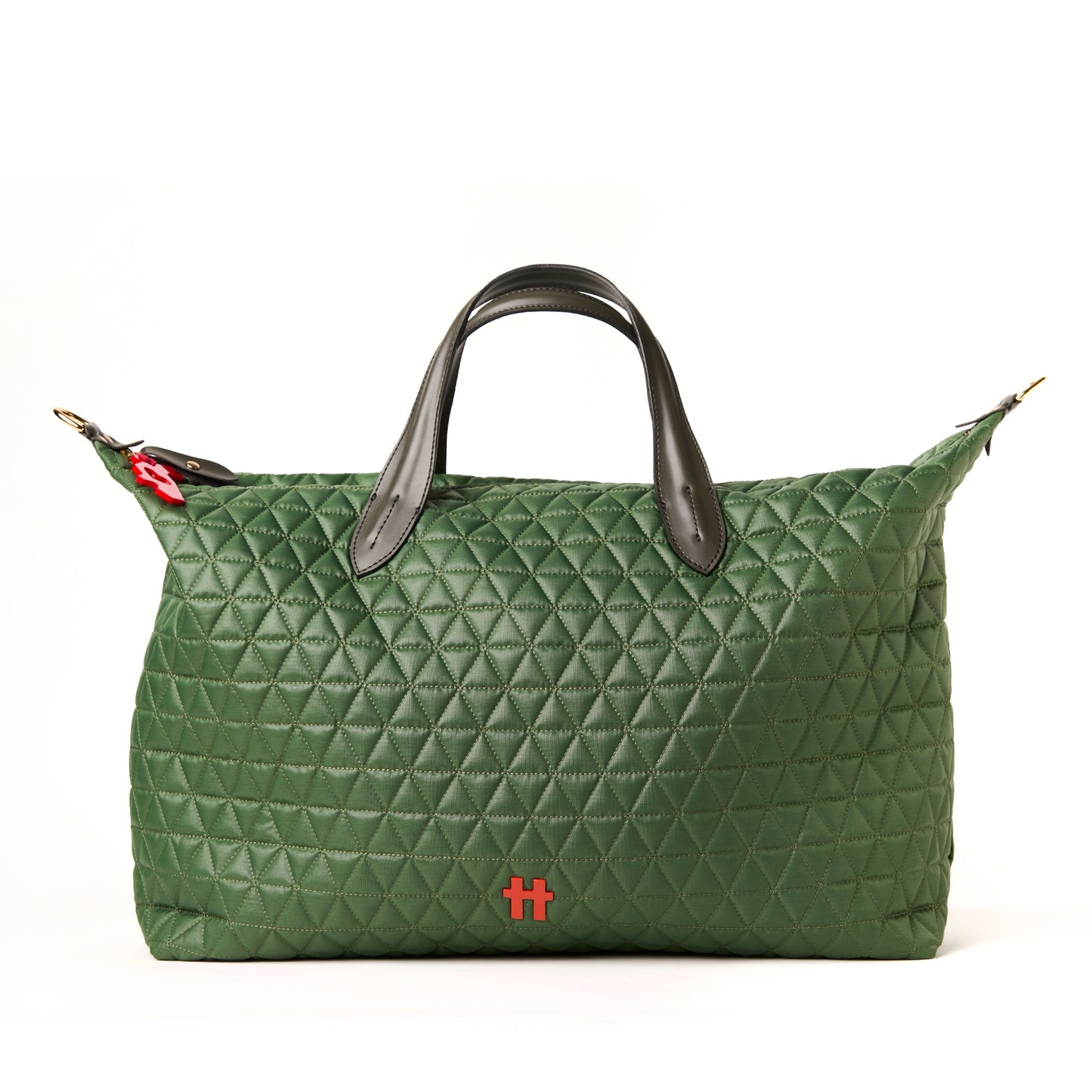 Bolsa Matelassê Weekender Oliva