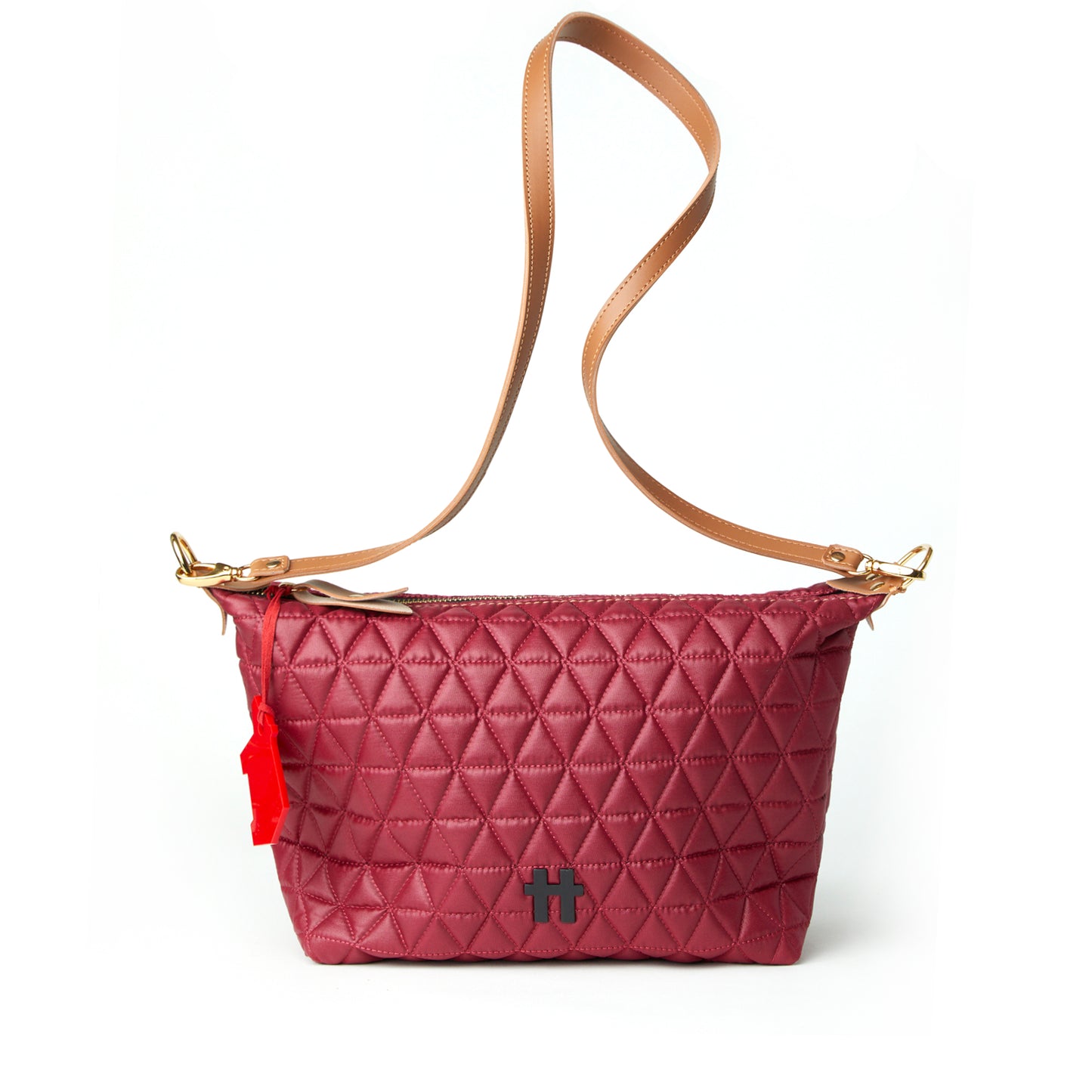 Bolsa Matelassê Pequena Vinho