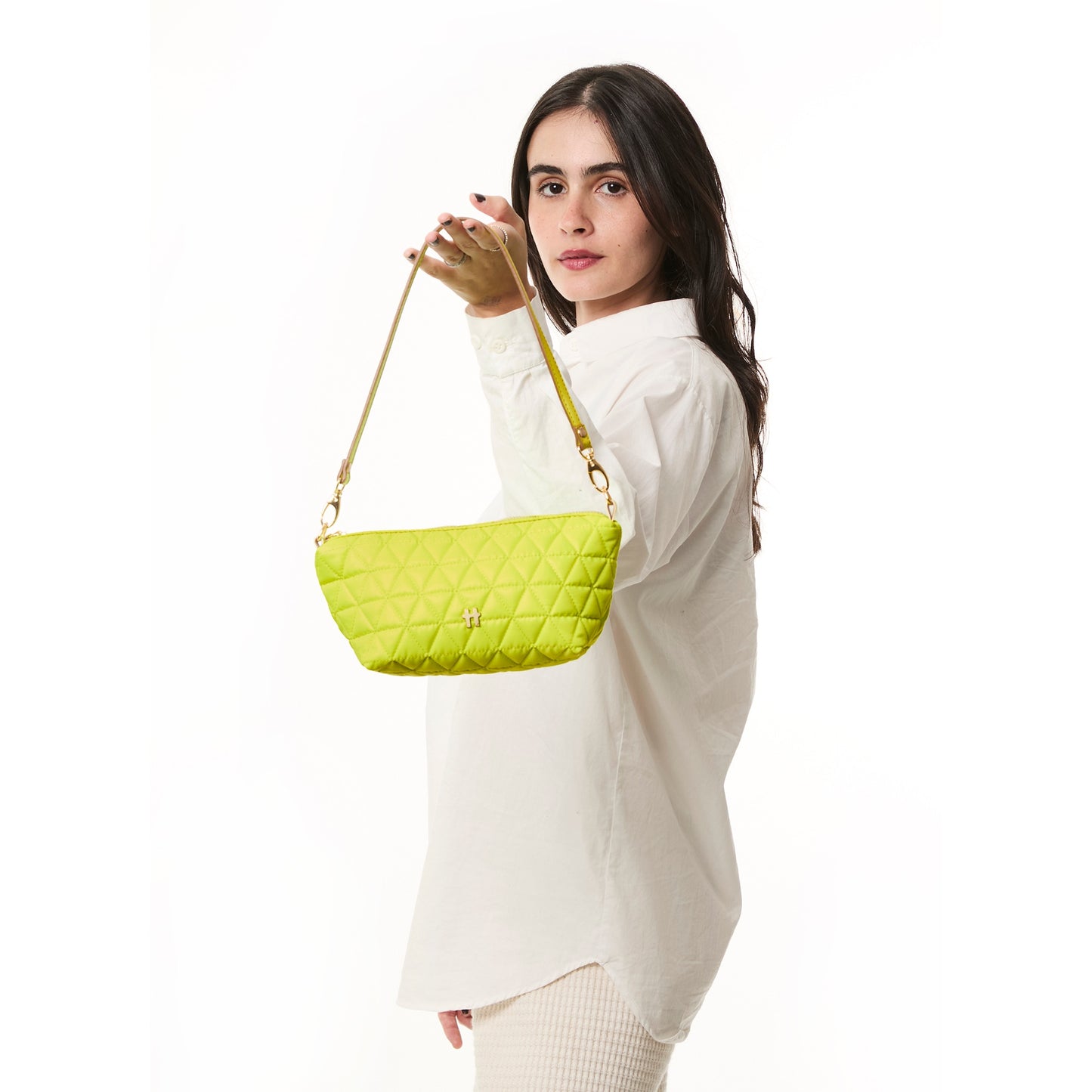 Bolsa Pp Matelasse Amarelo