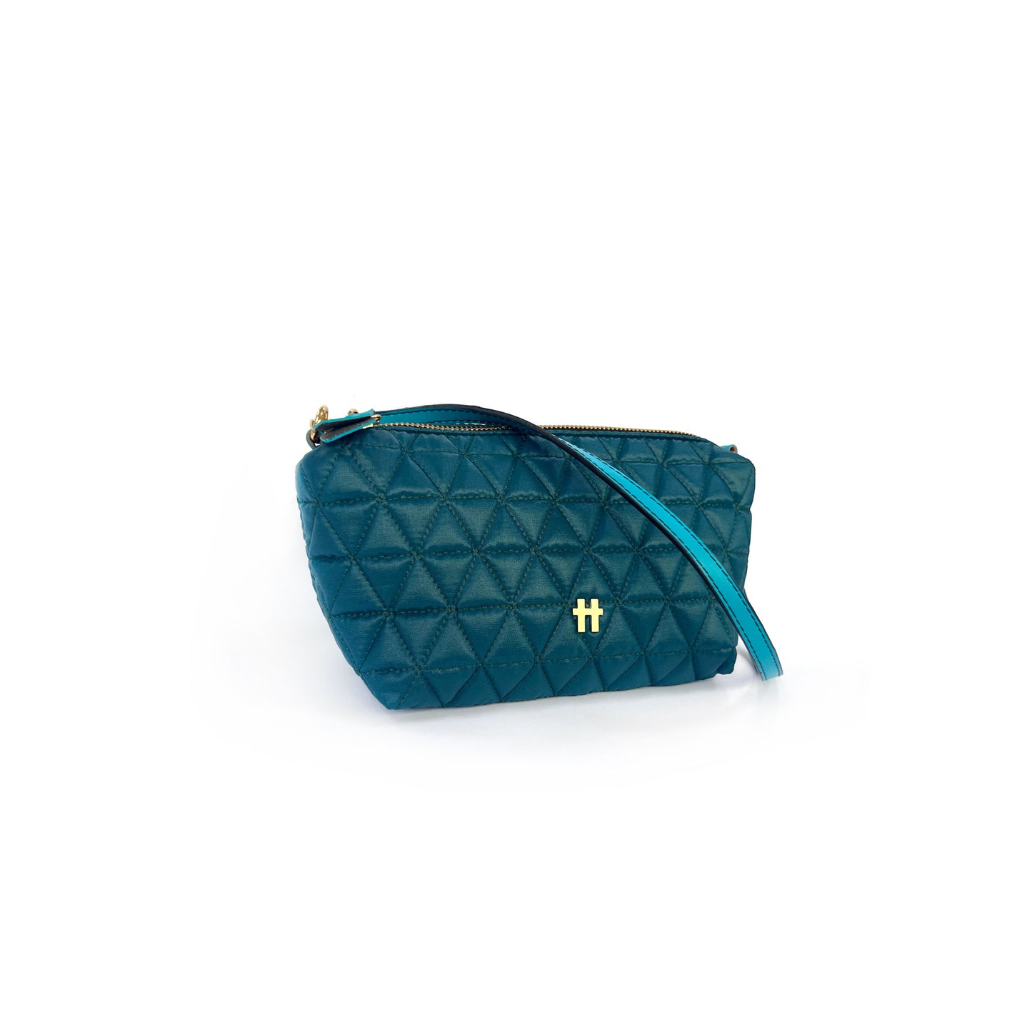 Bolsa Pp Matelasse Verde Petroleo