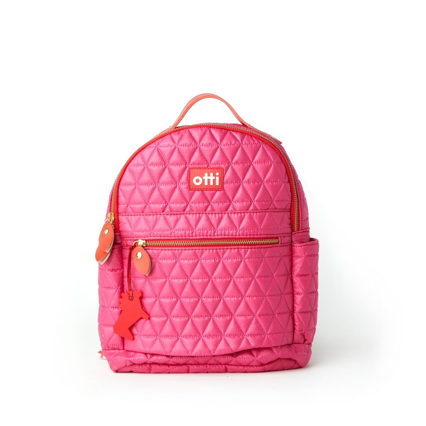 Mochila Pequena Matelassê Chiclete
