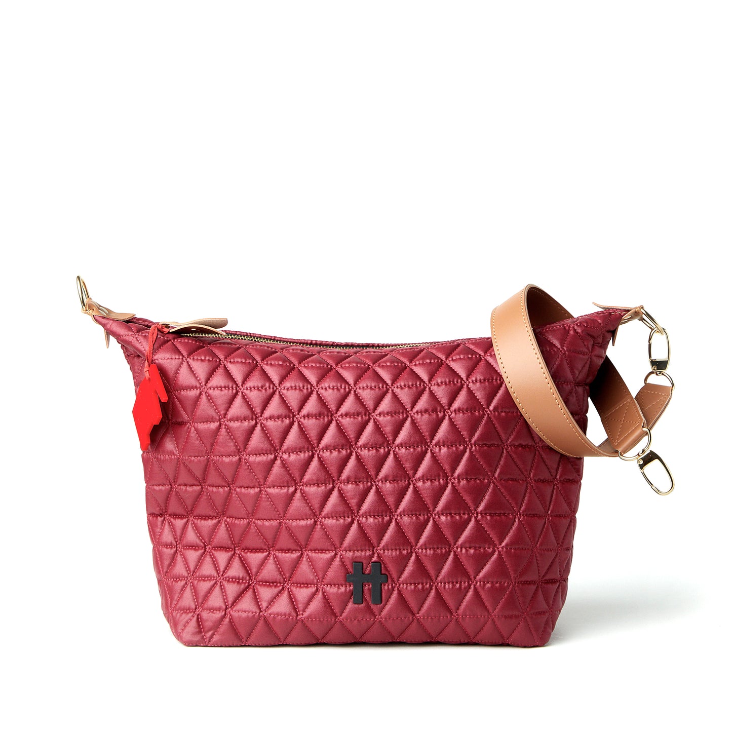 Bolsa Matelassê Media Vinho
