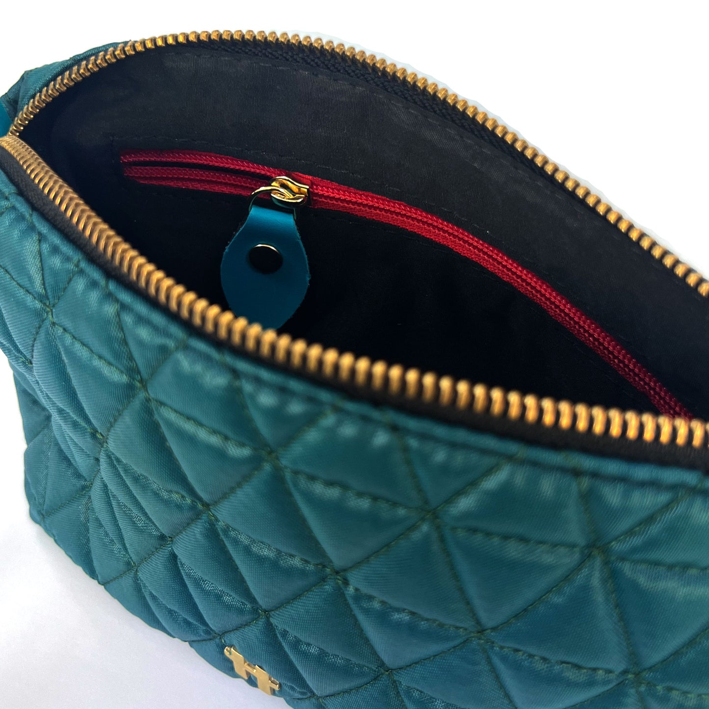 Bolsa Pp Matelasse Verde Petroleo