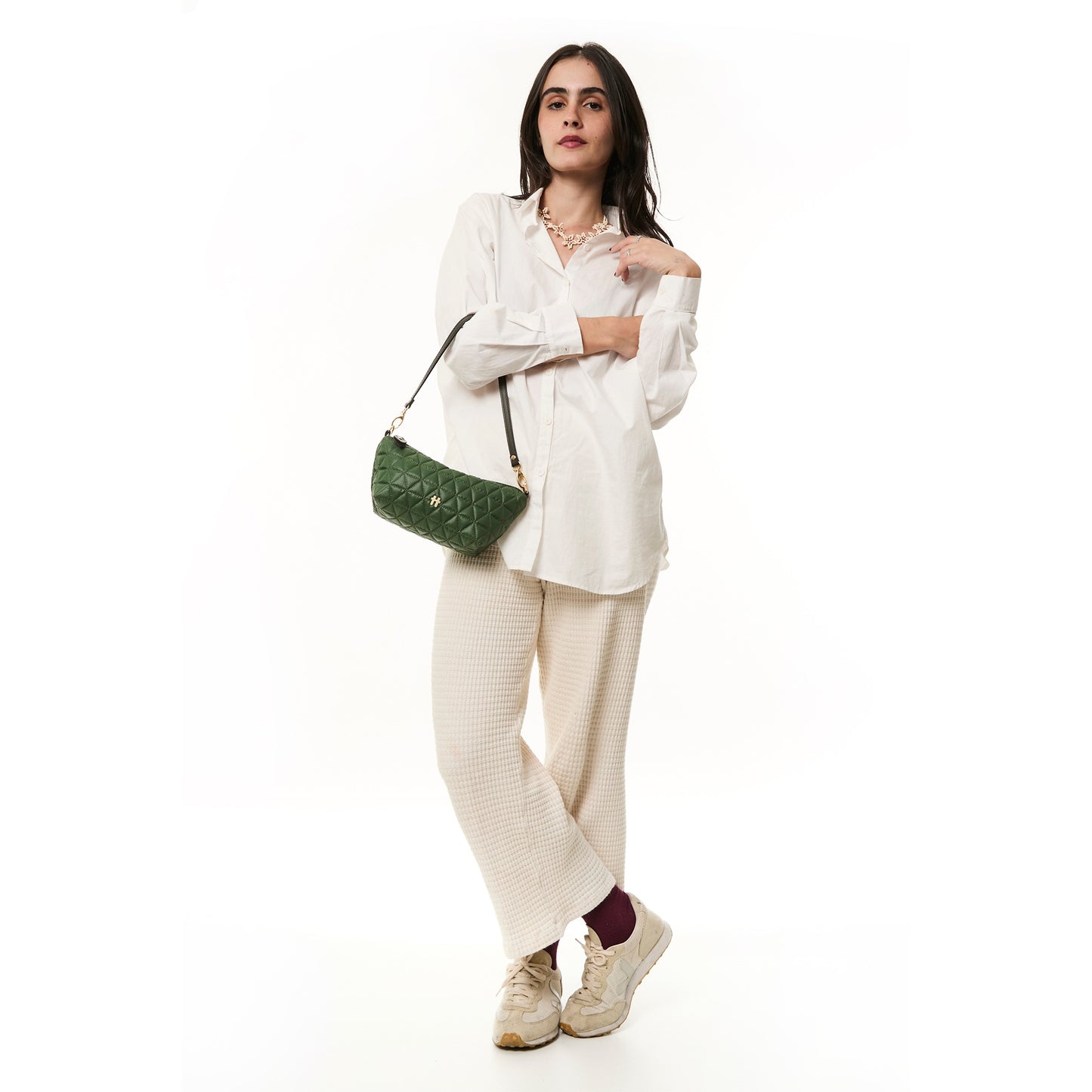 Bolsa Pp Matelasse Oliva