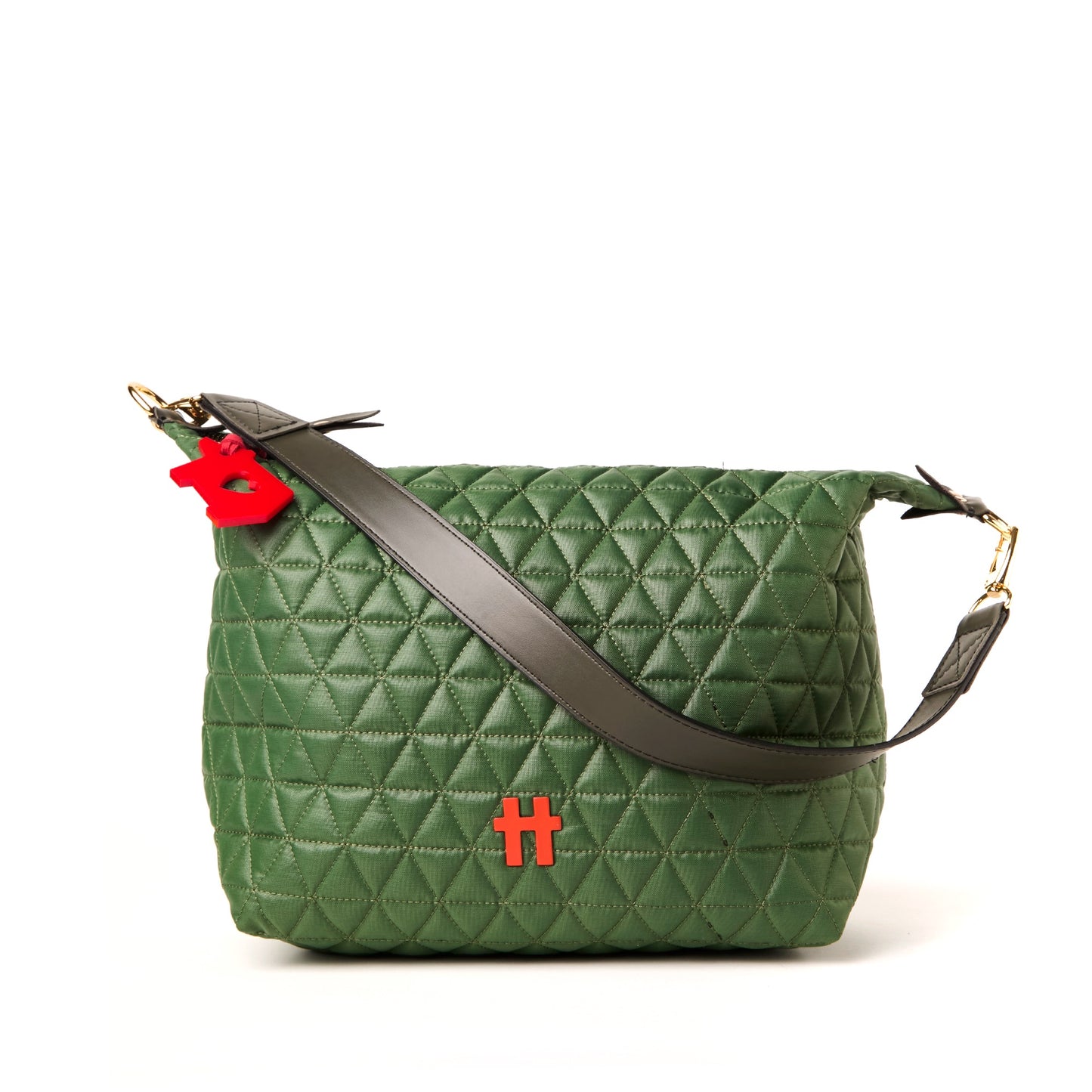 Bolsa Matelassê Media Oliva
