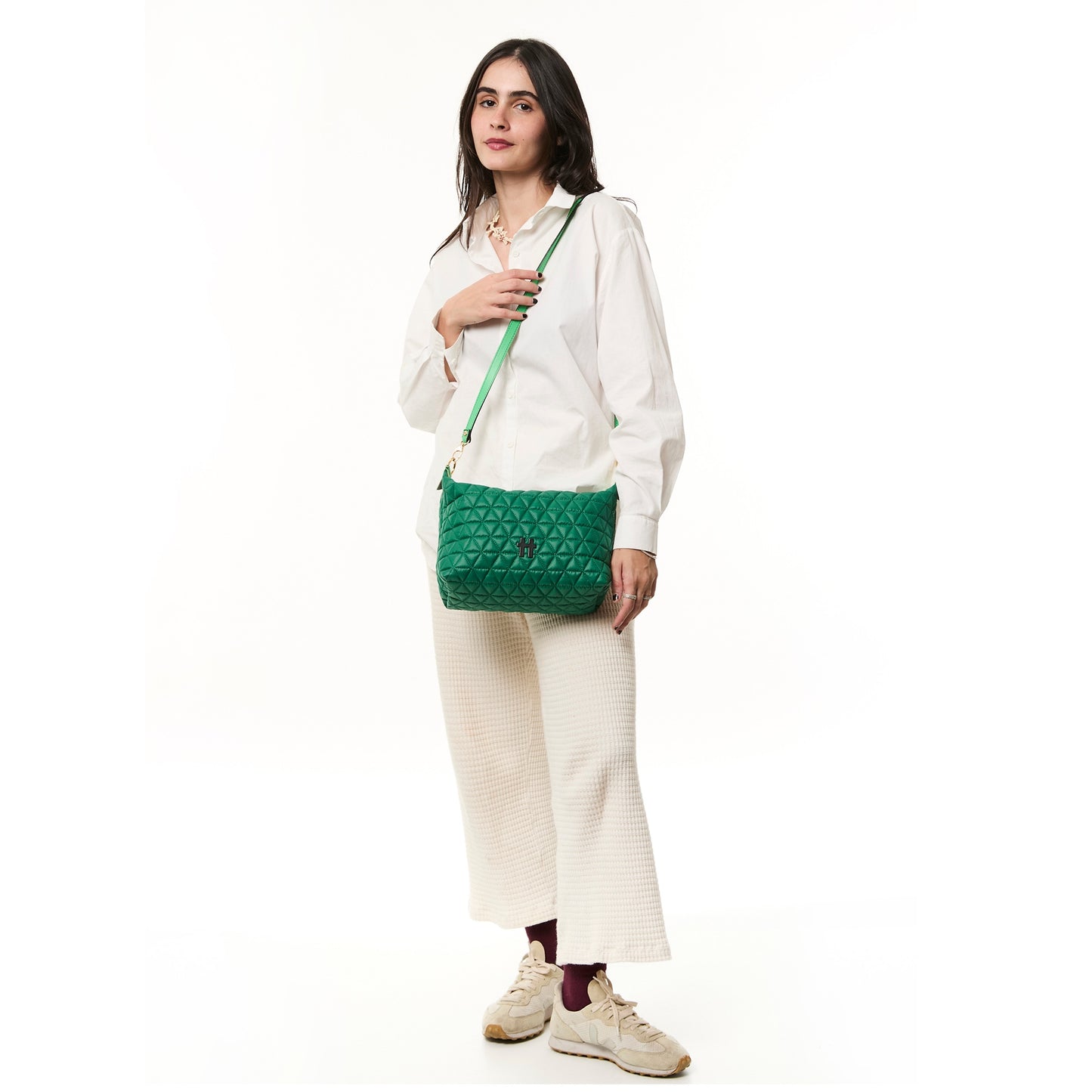 Bolsa Matelassê Pequena Bandeira