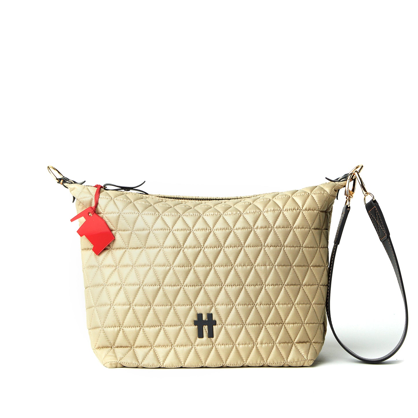 Bolsa Matelassê Media Khaki