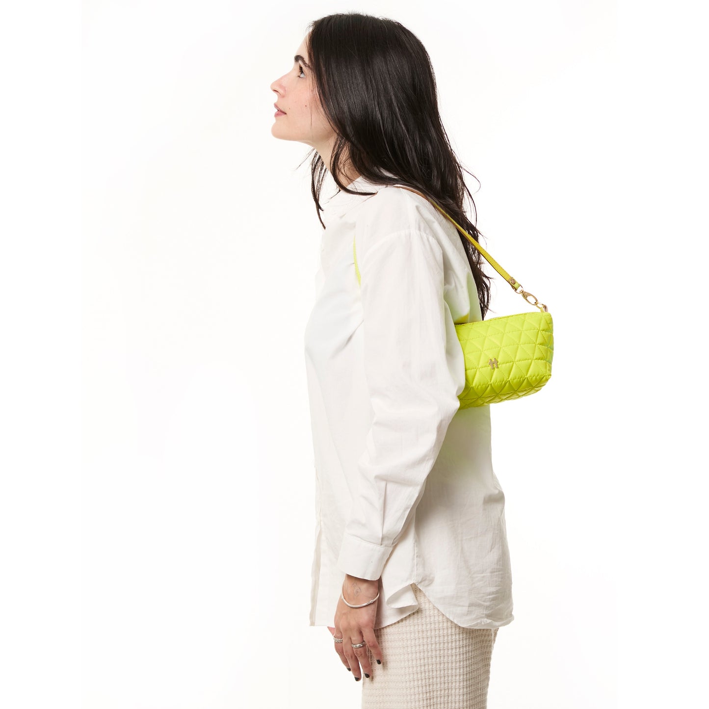 Bolsa Pp Matelasse Amarelo