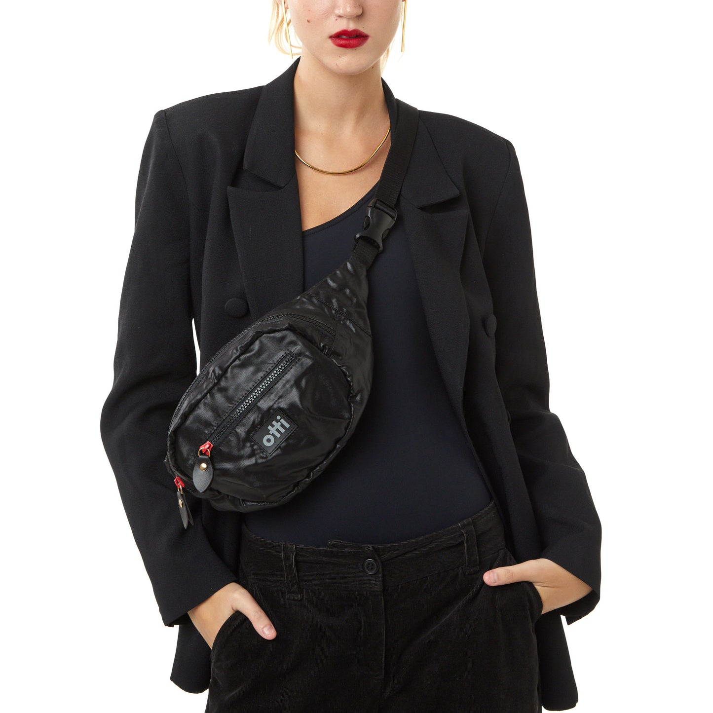 Pochete Nylon Preto