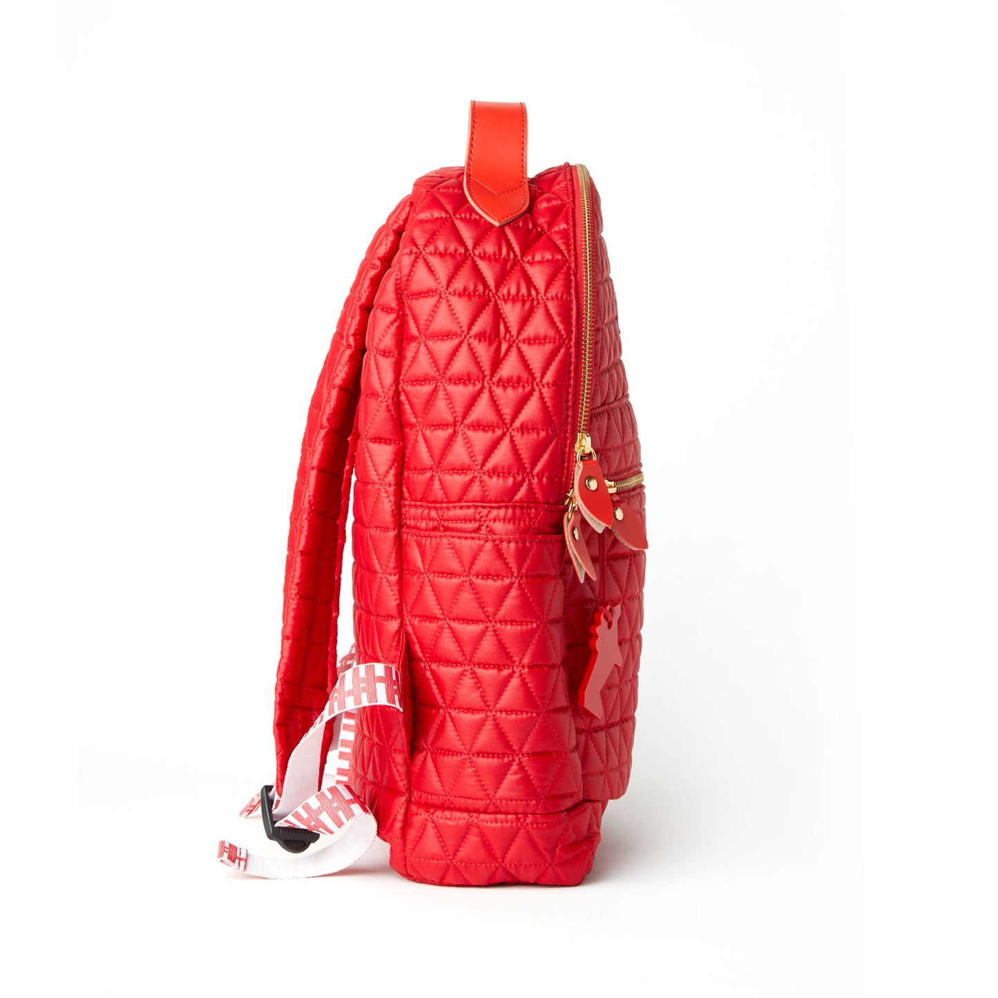 Mochila Media Matelassê Vermelho