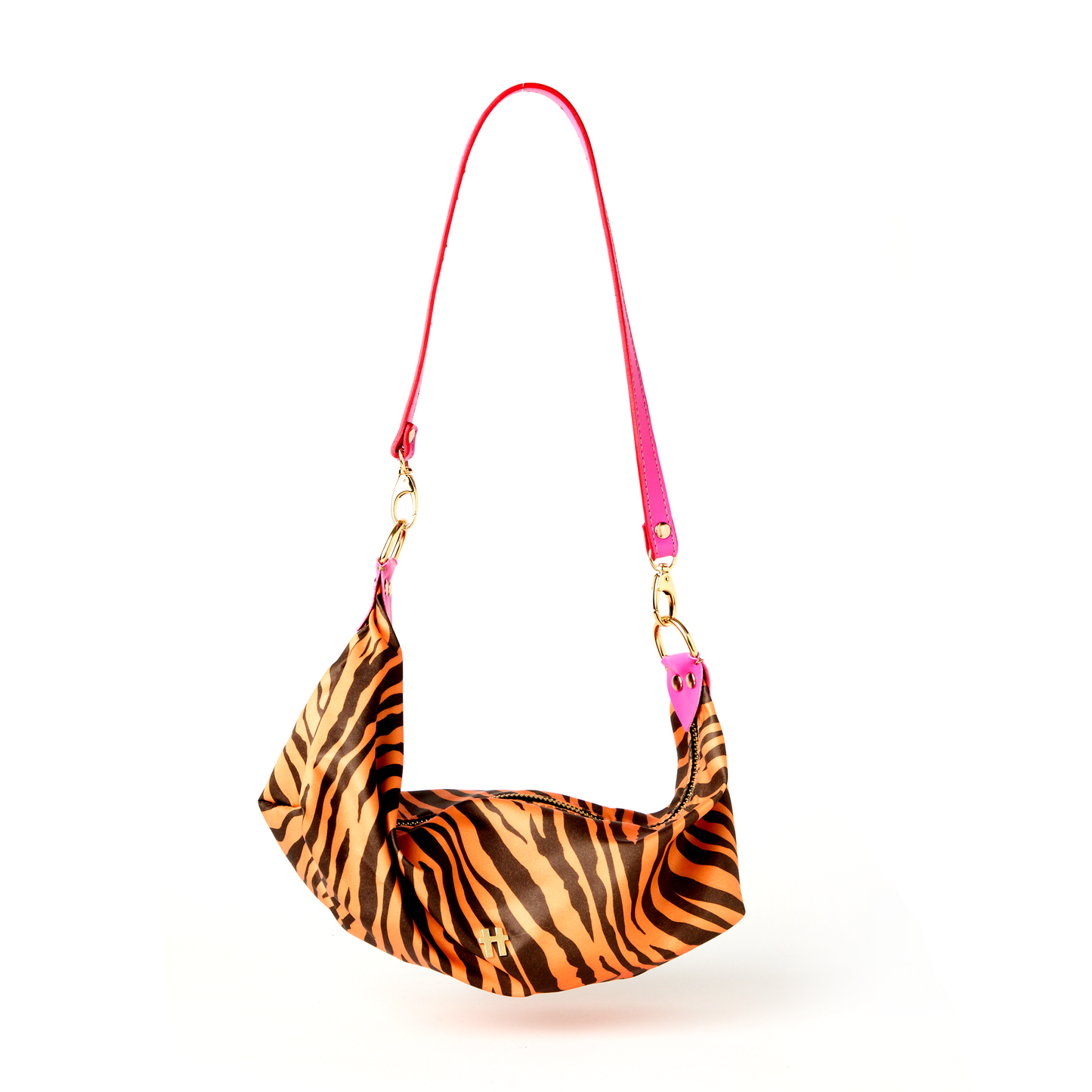 Bolsa Meia Lua Jungle Caramelo