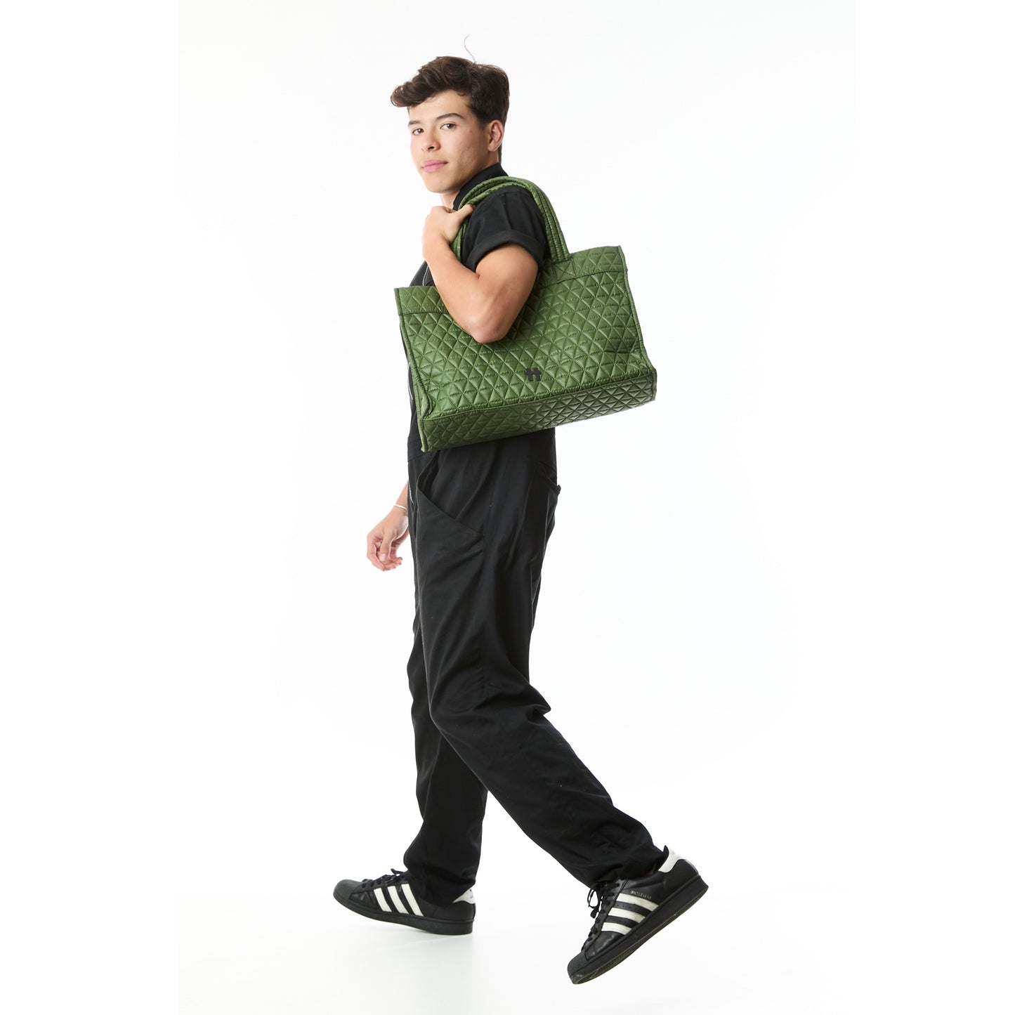 Tote Matelasse Verde Equipamento