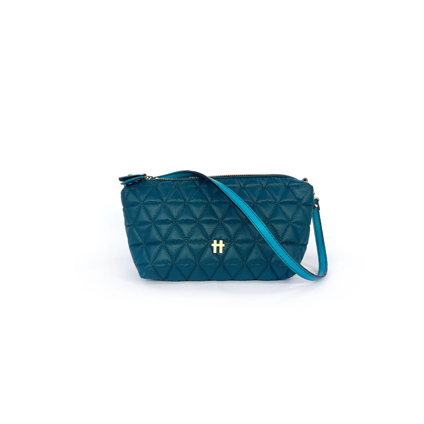 Bolsa Pp Matelasse Verde Petroleo