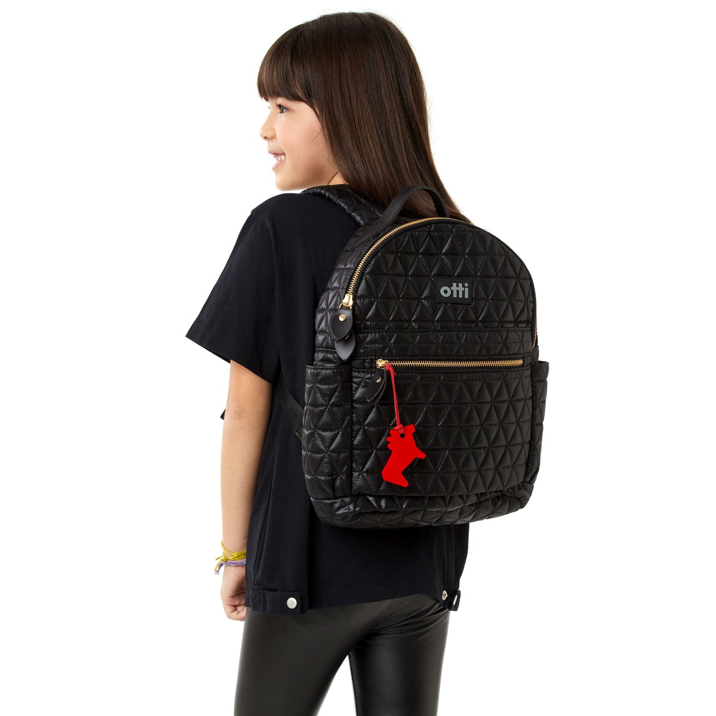 Mochila Pequena Matelassê Preto