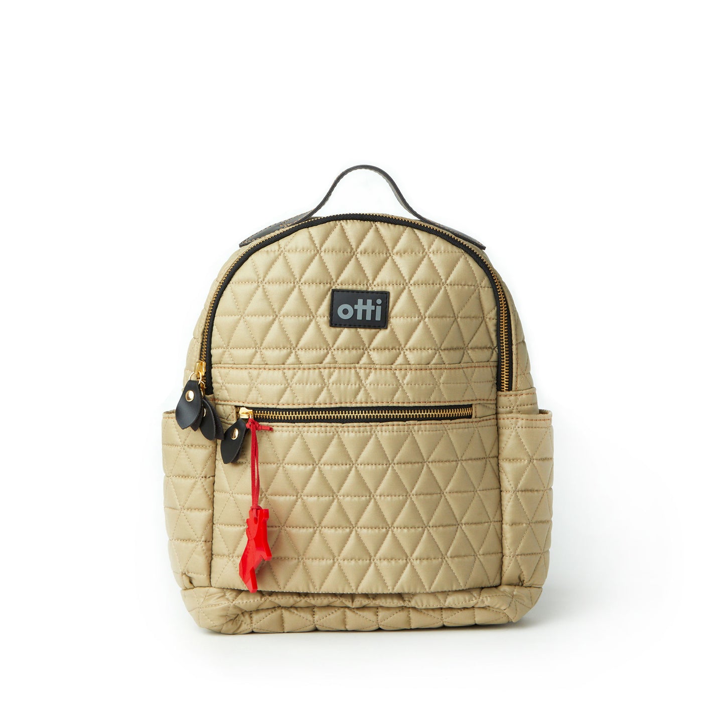 Mochila Pequena Matelassê Khaki