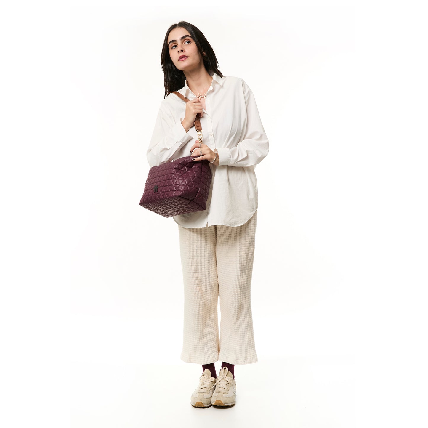 Bolsa Matelassê Media Bordo