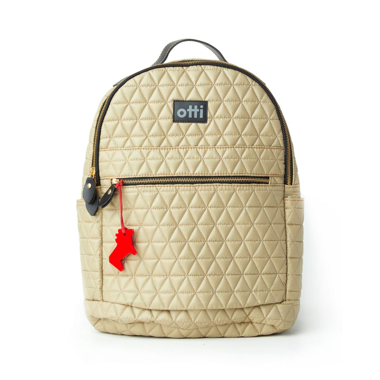 Mochila Media Matelassê Khaki