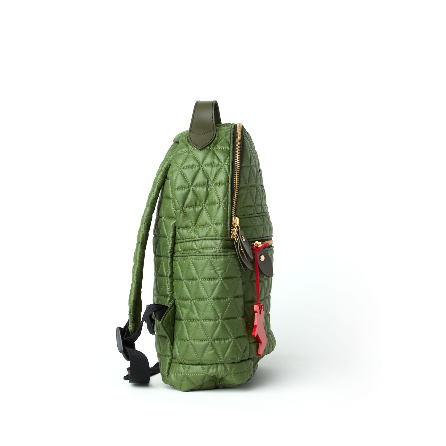 Mochila Pequena Matelassê Verde Equipamento