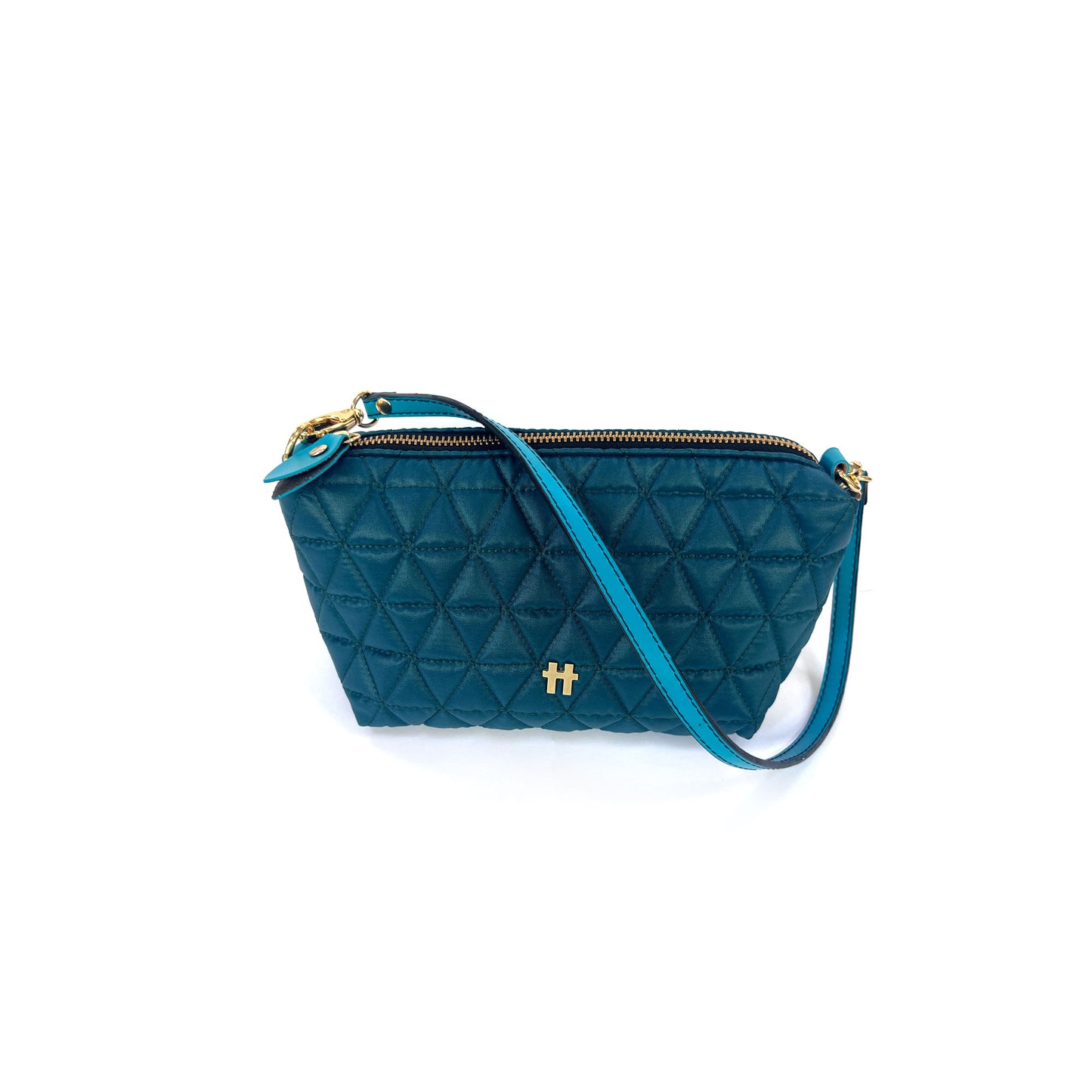 Bolsa Pp Matelasse Verde Petroleo